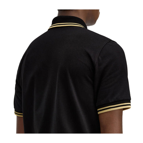 Fred Perry Polo Polo Uomo con doppia riga 40 - Francavilla Moda